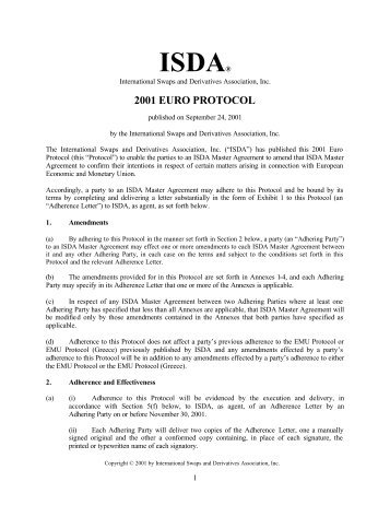 2006 isda definitions